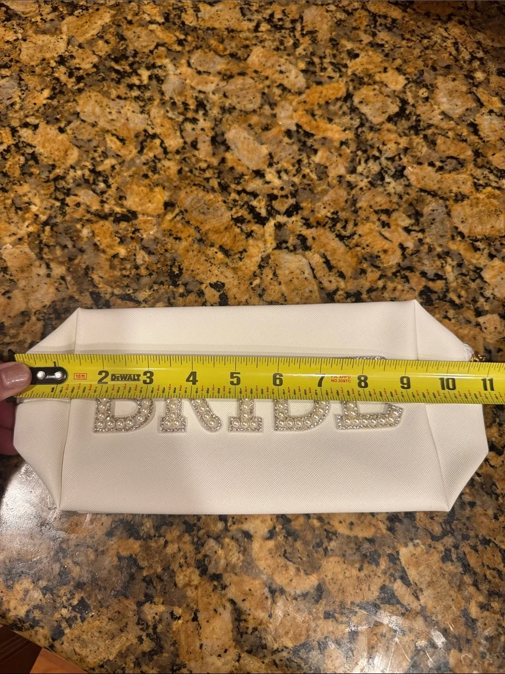 Bride cosmetic bag